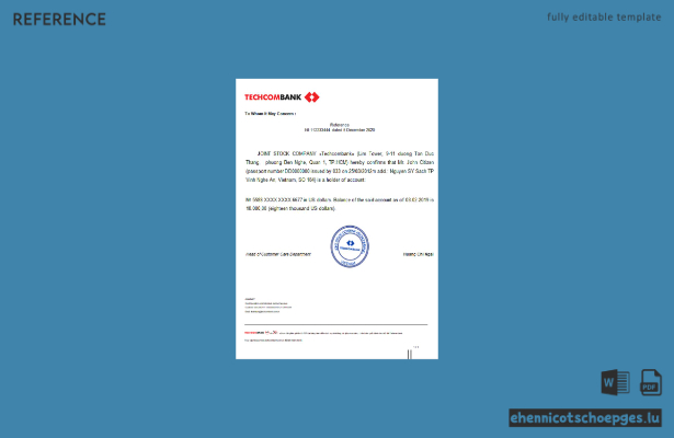 Vietnam Techcombank Referenzbeispiel-Vorschau